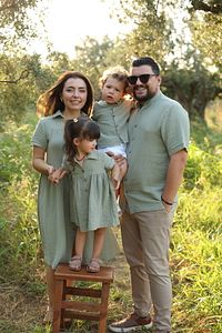 Anne&Baba&Çocuk Müslin Kumaş Takım ( TEK ÜRÜN FİYATIDIR. ANNE ELBİSE FİYATIDIR.) ürün fotoğrafı
