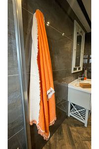 Müslin Peştamal-banyo Havlusu-plaj Havlusu 90*200cm %100 Organik 4 Katlı Müslin ürün fotoğrafı