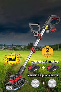 Şarjlı  Çim Biçme Makinesi Tırpan 88v ürün fotoğrafı