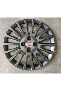 Fiat Linea 15 Inc Füme Rengi Kırılmaz 4 Adet Jant Kapağı Füme ürün fotoğrafı