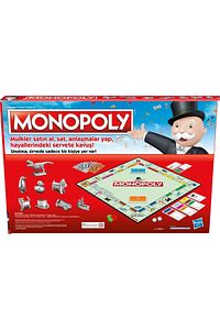 Monopoli Classic Kutu Oyun Eğlence Ürün Hobi Zarlı Aile 1 Adet ürün fotoğrafı