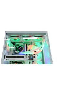 F-7 Beyaz 7 Rgb Fanlı Atx Oyuncu Bilgisayar Kasası ürün fotoğrafı