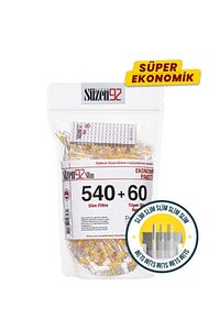 540 Slim Sigara Filtresi Ağızlık + 60 Ultra Slim Adaptör 2 Adet 10'lu Taşıma Kutusu Hediyeli ürün fotoğrafı
