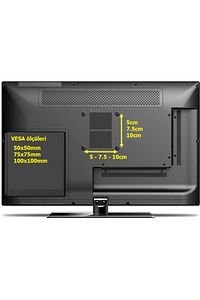 Wm-03 Hareketli Tv Askı Aparatı Iki Kollu 17"-27" ürün fotoğrafı