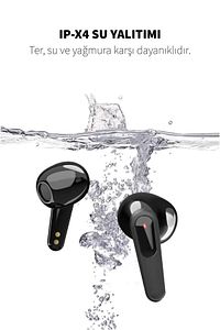 Db-06 Bluetooth Kulaklık Ios Android Xiaomi Uyumlu Hd Ses Özellikli Dokunmatik Gürültü Önleyicili ürün fotoğrafı