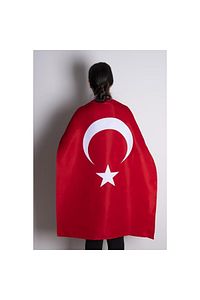 Türk Bayrağı Alpaka Kumaş Yüksek Kalite Fabrikasyon Baskı-özel Sert Plastik Kutu Ile Gelir- ürün fotoğrafı