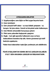 Cam Kumlama Folyosu- Buzlu Cam Filmi 61 Cm - 3 Mt Yapışkanlı ürün fotoğrafı