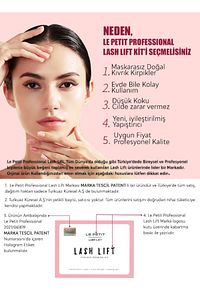 Kirpik Lifting Seti, Lash Lift, Kaş & Kirpik Perma Seti (FULL SET) ürün fotoğrafı
