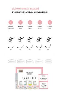 Kirpik Lifting Seti, Lash Lift, Kaş & Kirpik Perma Seti (FULL SET) ürün fotoğrafı