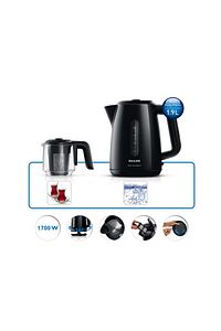 Daily Collection Çay Makinesi, 1700 W, 1,9 Lt Su Isıtıcısı, Otomatik Sıcak Tutma, HD7301/00 ürün fotoğrafı