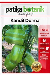 200 Adet Tatlı Kandil Dolma Biber Tohumu ürün fotoğrafı