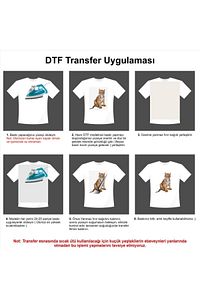 Dtf Transfer Tekstil Baskı A4 Hazır Baskı Ütü Ile Transfer Dtf001 ürün fotoğrafı