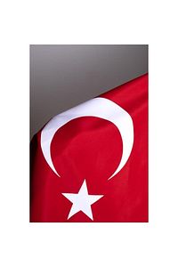 Türk Bayrağı Alpaka Kumaş Yüksek Kalite Fabrikasyon Baskı-özel Sert Plastik Kutu Ile Gelir- ürün fotoğrafı