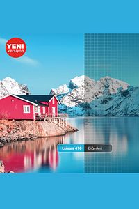 Leisure 410 5g Wifi 1080p Destekli Lcd Led Projeksiyon Cihazı - 240 Inç Yansıtma - Dahili Hoparlör ürün fotoğrafı