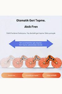 Dijital Ekran Çek-Bırak Spor Aleti Dirsek Destekli Mekik Aleti Karın Egzersiz Aleti Fitness Kardiyo ürün fotoğrafı