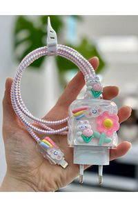 iPhone 18/20 W Şarj Cihazı Uyumlu 5 Parça Şarj Koruma Seti ürün fotoğrafı