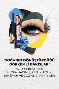 Yoğun Hacim Veren Uzatıcı Maskara -01. Siyah-46672 ürün fotoğrafı