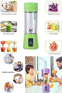 Mixer 380 Ml Detox Mixer Taşınabilir Shaker Termos 380 Ml Smoothie Blenderı Ice Coffee Milkshake Set ürün fotoğrafı