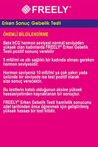 Erken Gebelik Testi 5 Adet ürün fotoğrafı