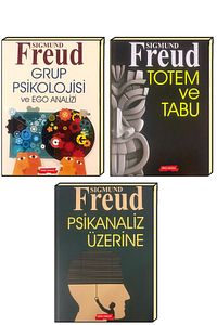 Sigmund Freud Psikanaliz Üzerine Totem Tabu Grup Psikolojisi Tam 3 Kitap ürün fotoğrafı