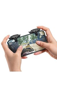 Pubg Tetik Aparatı Pubg Oyun Konsolu Ve Oyuncu Eldiveni Parmak Eldiven Siyah ürün fotoğrafı