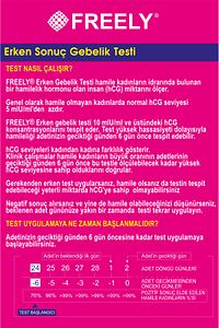 Erken Gebelik Testi 5 Adet ürün fotoğrafı