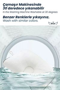 Düz Kafa Yastığı, Bebek kafa Yastığı, Bebek Yastığı, Ayarlanabilir Düz Kafa Sendromu Önlem Yastığı ürün fotoğrafı