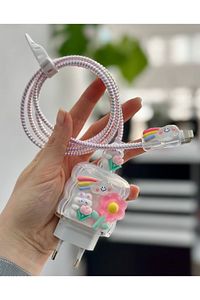 iPhone 18/20 W Şarj Cihazı Uyumlu 5 Parça Şarj Koruma Seti ürün fotoğrafı