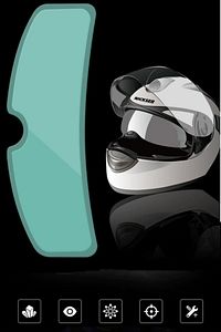 Film Yağmur Buğ Engelleyici Su Kaydırıcı Cam Pro Tüm Kasklara Uyumlu Motorsiklet Kask Ön Cam Sticker ürün fotoğrafı