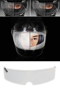 Film Yağmur Buğ Engelleyici Su Kaydırıcı Cam Pro Tüm Kasklara Uyumlu Motorsiklet Kask Ön Cam Sticker ürün fotoğrafı