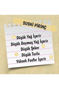 Gurme Sushi Pirinç 500 Gr ürün fotoğrafı