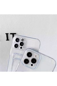 Iphone 11 Uyumlu Şeffaf Kartlıklı (KÖŞELİ 12 GÖRÜNÜMLÜ) Kamera Korumali Aa Kalite ürün fotoğrafı