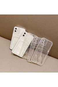 Iphone 11 Uyumlu Şeffaf Kartlıklı (KÖŞELİ 12 GÖRÜNÜMLÜ) Kamera Korumali Aa Kalite ürün fotoğrafı
