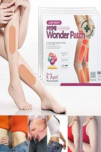 Bacak İnceltme Bantları 1 Set 6 Adet Bacak Zayıflama Selü Önleyici Wonder Patch Set ürün fotoğrafı
