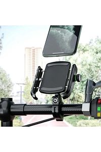 Motosiklet Bisiklet Telefon Tutucu Gidon Ve Ayna Bağlantılı Motor Tutacağı Scooter ürün fotoğrafı