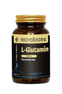 L-glutamin 1000 Mg 60 Tablet Aminoasit Amino Asit (L-GLUTAMİNE) ürün fotoğrafı