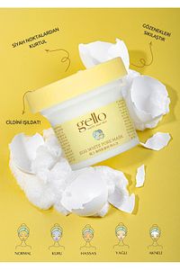 Gözenek Sıkılaştırıcı Yumurta Akı Maskesi - Egg White Pore Mask ürün fotoğrafı