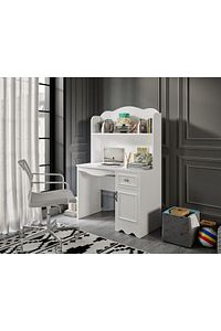 %100 Mdf Lisa Çalışma Masası Beyaz (ÜST ÜNİTE DAHİL) ürün fotoğrafı