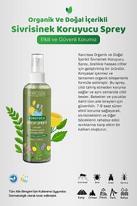 Doğal Sivrisinek Koruyucu Sprey, Etkili Koruma, Bebek ve Çocuklar İçin Güvenli 100ML ürün fotoğrafı