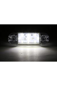 9 Ledli Tombul Parmak Led Beyaz 12v-24v Dekoratif Lamba EMR 058 ürün fotoğrafı