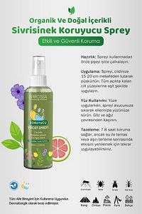 Doğal Sivrisinek Koruyucu Sprey, Etkili Koruma, Bebek ve Çocuklar İçin Güvenli 100ML ürün fotoğrafı