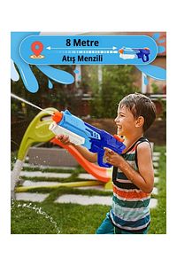 Deniz Havuz Oyuncağı Büyük Boy Pompalı Su Tabancası 600 Ml Kapasite ürün fotoğrafı