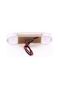 9 Ledli Tombul Parmak Led Beyaz 12v-24v Dekoratif Lamba EMR 058 ürün fotoğrafı