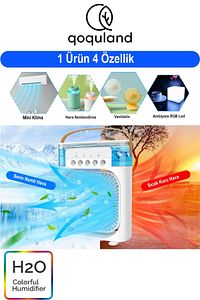 Vantilatör Brushless Motor (KÖMÜRSÜZ MOTOR) Mini Fan Klima ortam Oda Nemlendirici Hava Soğutucu ürün fotoğrafı