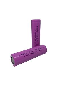 18650 Lityum Pil (BATARYA) 1200 Mah (AMPER) 3.7 V ( Volt) Şarj Edilebilir Başsız Pil ürün fotoğrafı