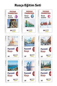Rusça Eğitim Seti - Rusça Kitap - Torfl, Yds Sınav Hazırlık - Kolay Rusça Kelime Öğrenme Kitapları ürün fotoğrafı