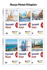 Rusça Eğitim Seti - Rusça Kitap - Torfl, Yds Sınav Hazırlık - Kolay Rusça Kelime Öğrenme Kitapları ürün fotoğrafı