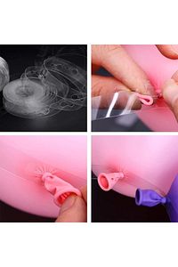 Makaron Karışık Balon 50 Adet. Ve Balon Zincir Aparatı 5 Mt ürün fotoğrafı