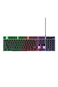 Oyuncu Klavye Fare Seti Mekanik Hisli Rgb Gaming Klavye Siyah Masaüstü ürün fotoğrafı