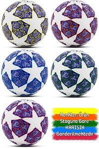 Futbol Topu Pompalı UCL Şampiyonlar Ligi Çocuk-Genç Halı Saha Futbol Topu No:5 ürün fotoğrafı